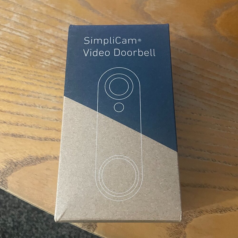 NEW SimpliSafe - Video Doorbell Pro - Wired - White